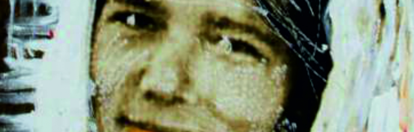 zdjęcie osoby zamazane białą farbą