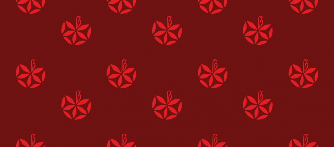 logo góralskiego śpiewania na czerwonym tle