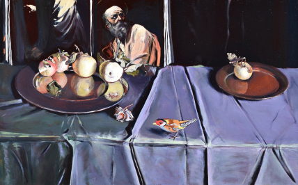 Rozważania o powołaniu I. Z cyku Księga ubogich, 2025, 50 x 80 cm, fot. artystki