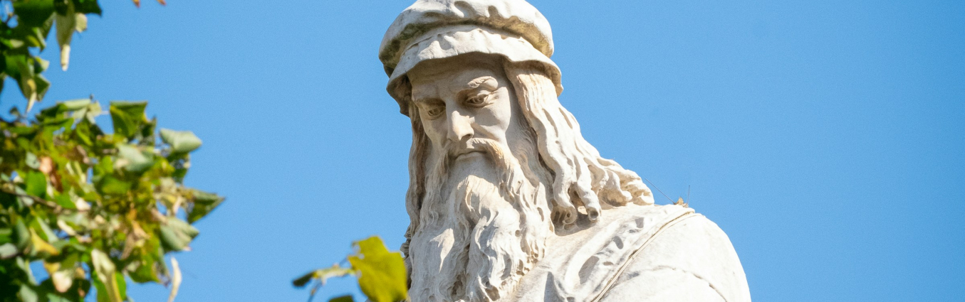 pomnik Leonardo da Vinci