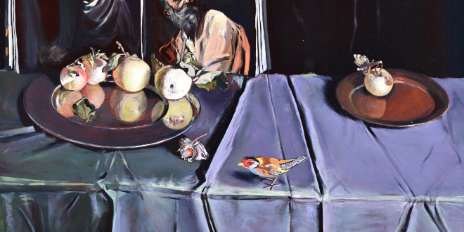 Rozważania o powołaniu I. Z cyku Księga ubogich, 2025, 50 x 80 cm, fot. artystki