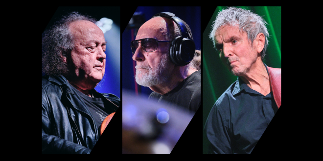 Artyści: Józef Skrzek, Apostolis Anthimos, Jerzy Piotrowski 