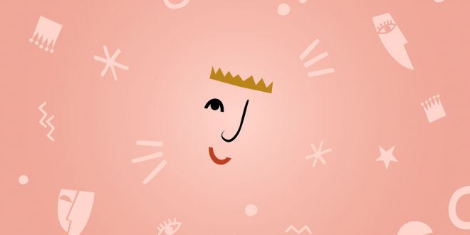 ilustracja uśmiechniętej twarzy