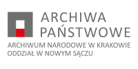 Archiwum Narodowe w Krakowie Oddział w Nowym Sączu logo